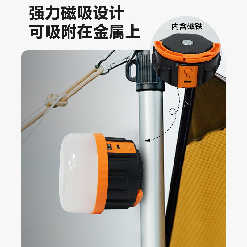 220V Telescopic Rechargeable Bulb Light - Image 4